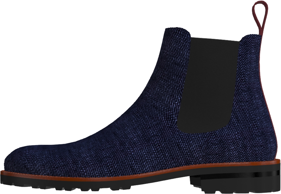 U R The One on Blue Denim render